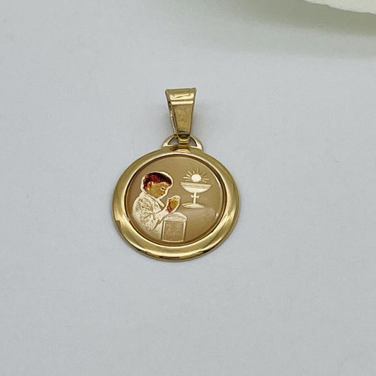 G-138  14K Gold 25mm. Pendant 1.07gr.