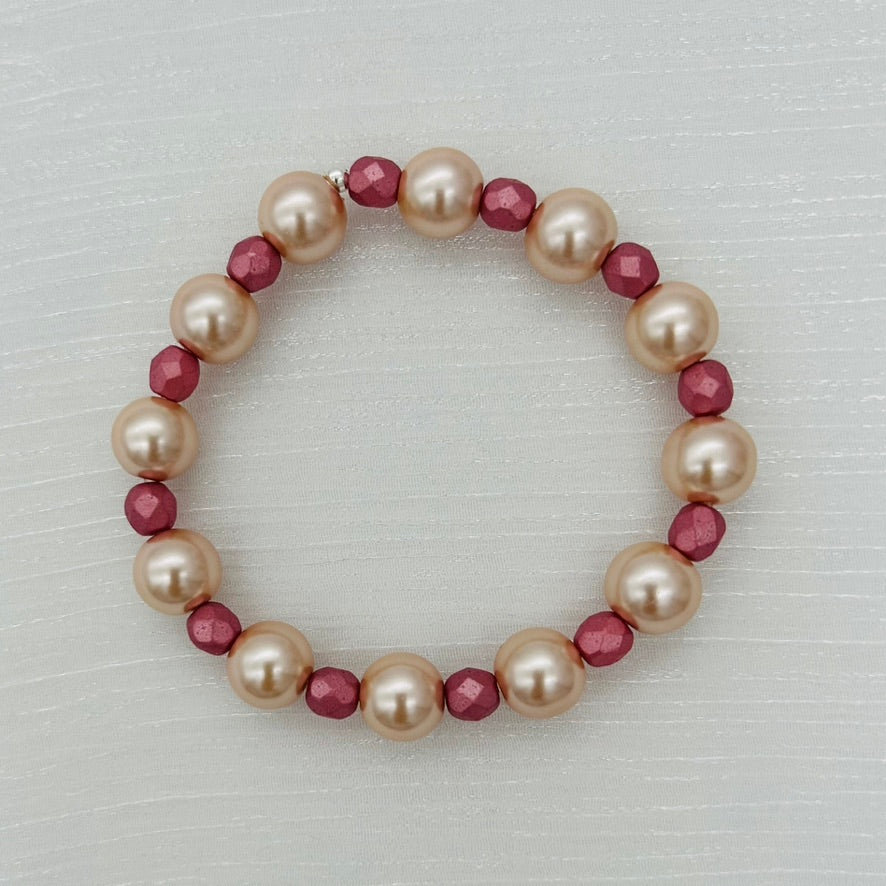 C1405BL Pink Pearls 7" Final Sale