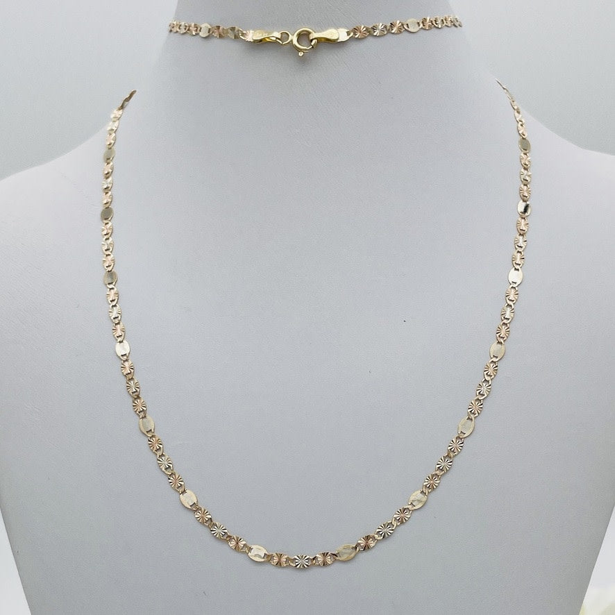 G67 14K Gold Valentino Chain 2.1mmX24"