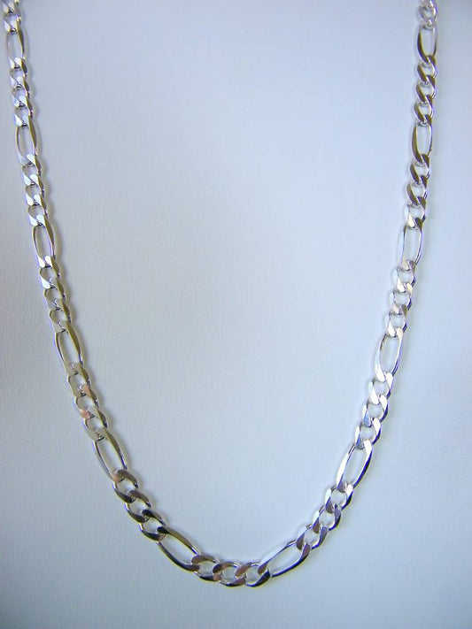 S728 CH Figaro Chain 7mm.X20"