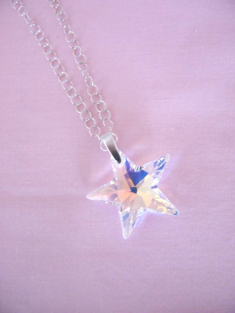 C1252  Star Pendant clear