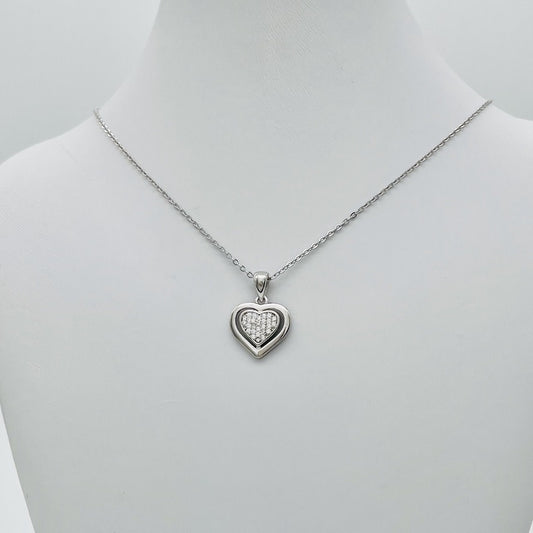 Z1514 Heart Necklace18"