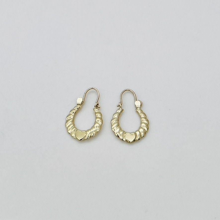 G-234  Heart Earrings