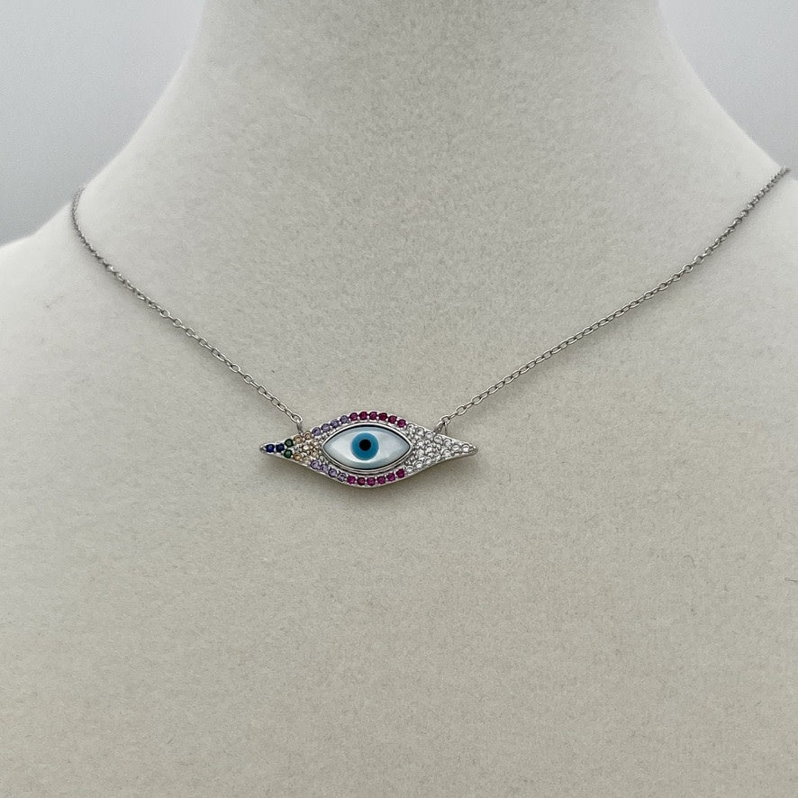 Z1474 16+1.5" Eye Necklace