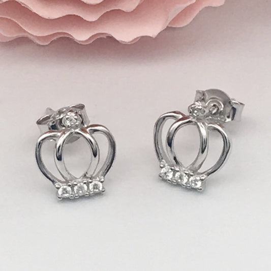 Z1262 Crown Earrings