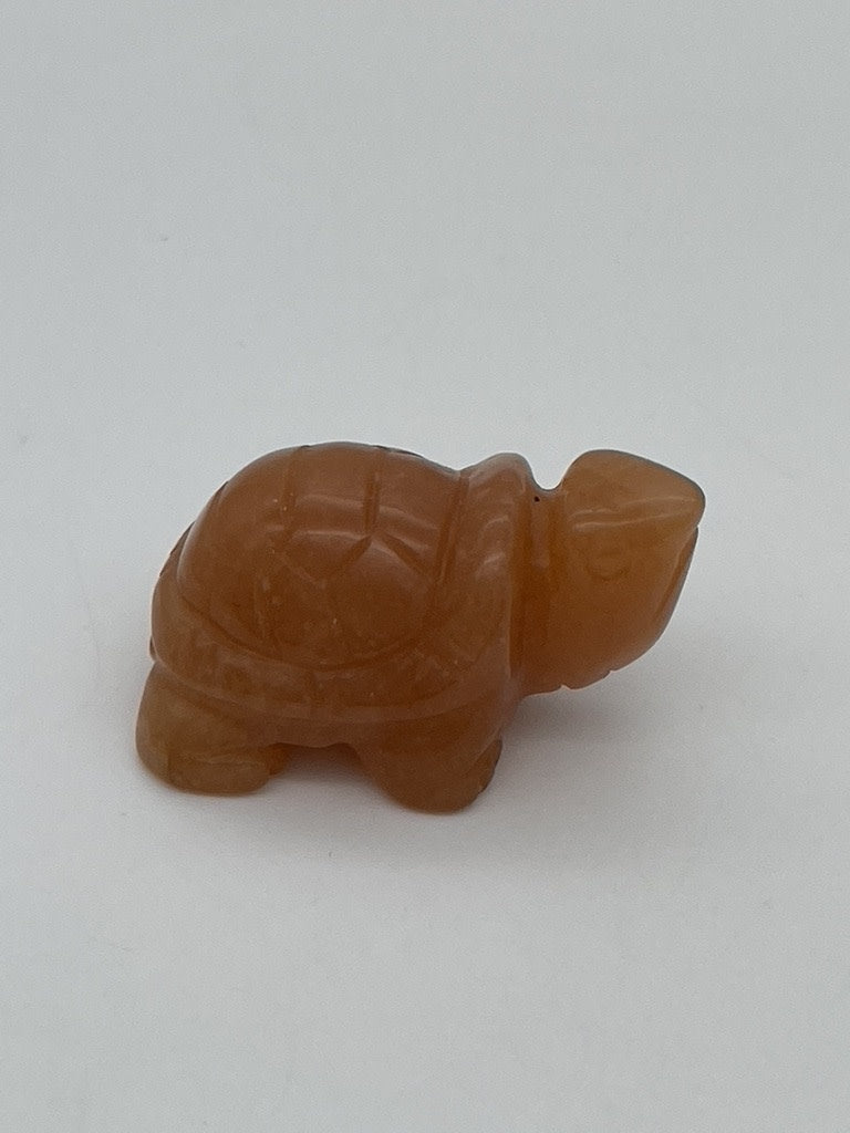 ST1583  Red Aventurine Turtle