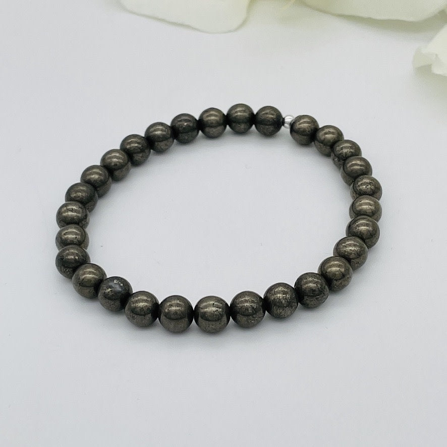 ST1562 Pyrite Bracelet 7"