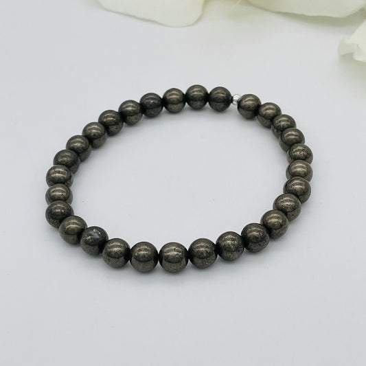 ST1562 Pyrite Bracelet 7"