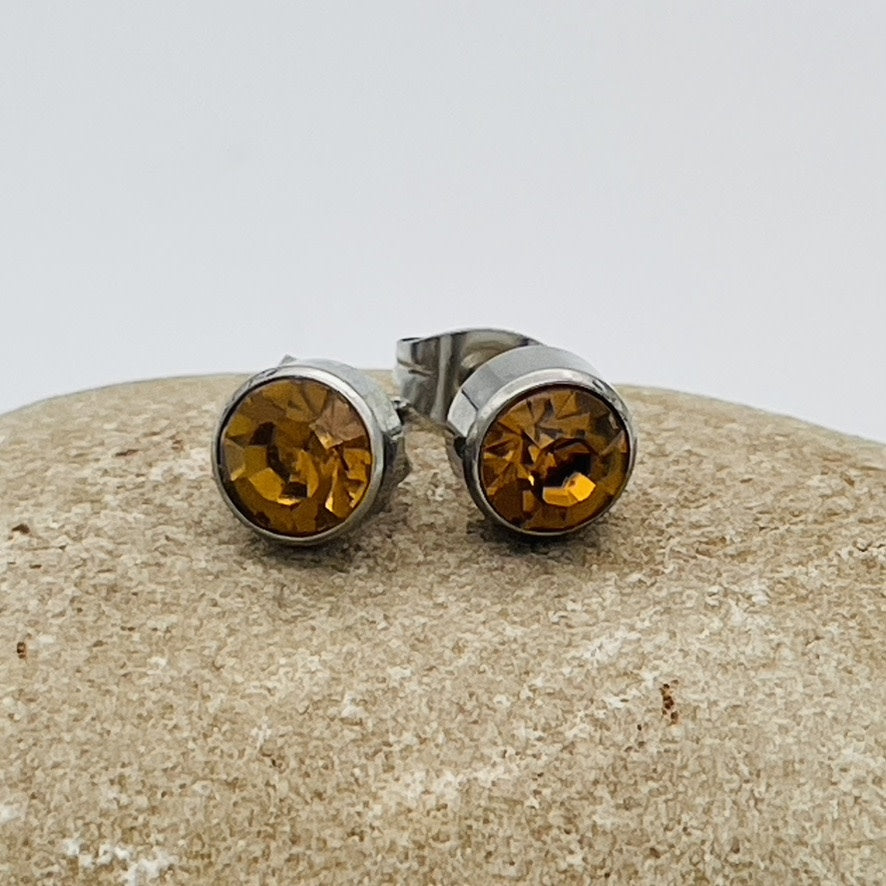 SS1518 Amber Earrings