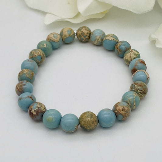 ST1580 Blue Jasper Bracelet