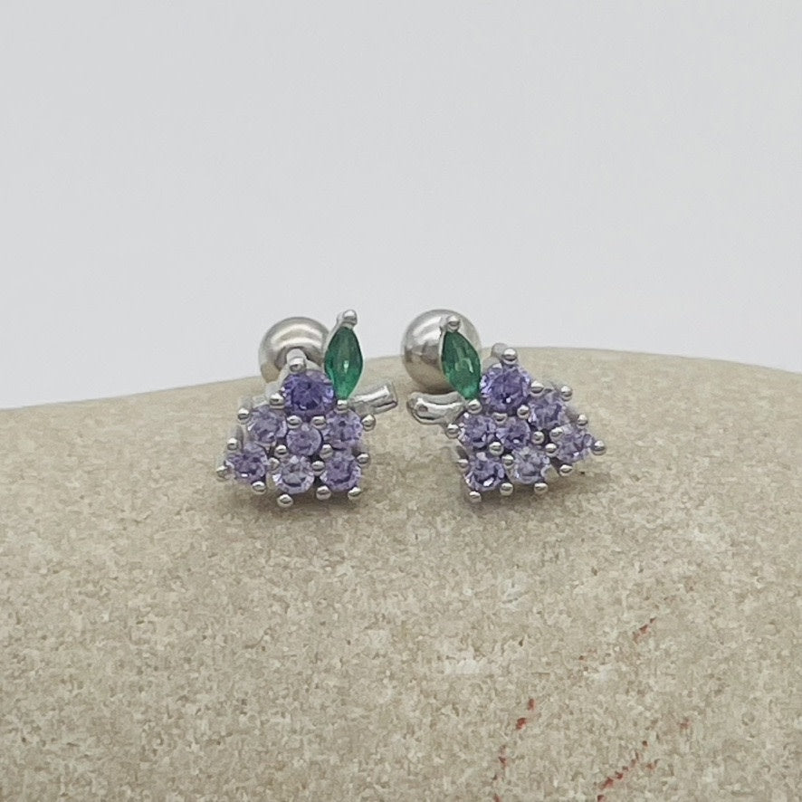 CH-955 Grapes Earrings