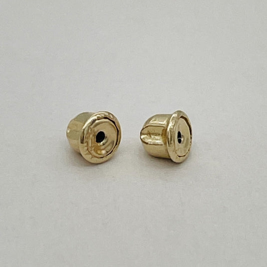 G-108ER 14K backs Pair