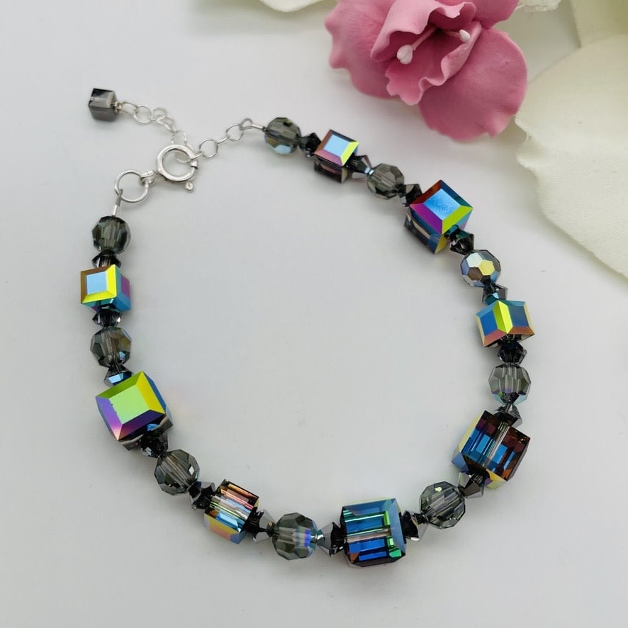 C1245   8" Bracelet Vitrail