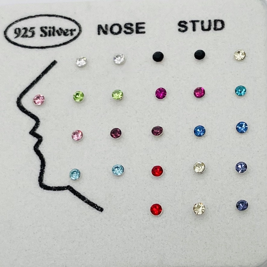 Z1542  Nose Studs 1.5mm. Assorted