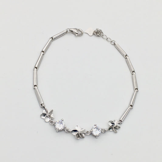 Z1457  7" Flowers Bracelet