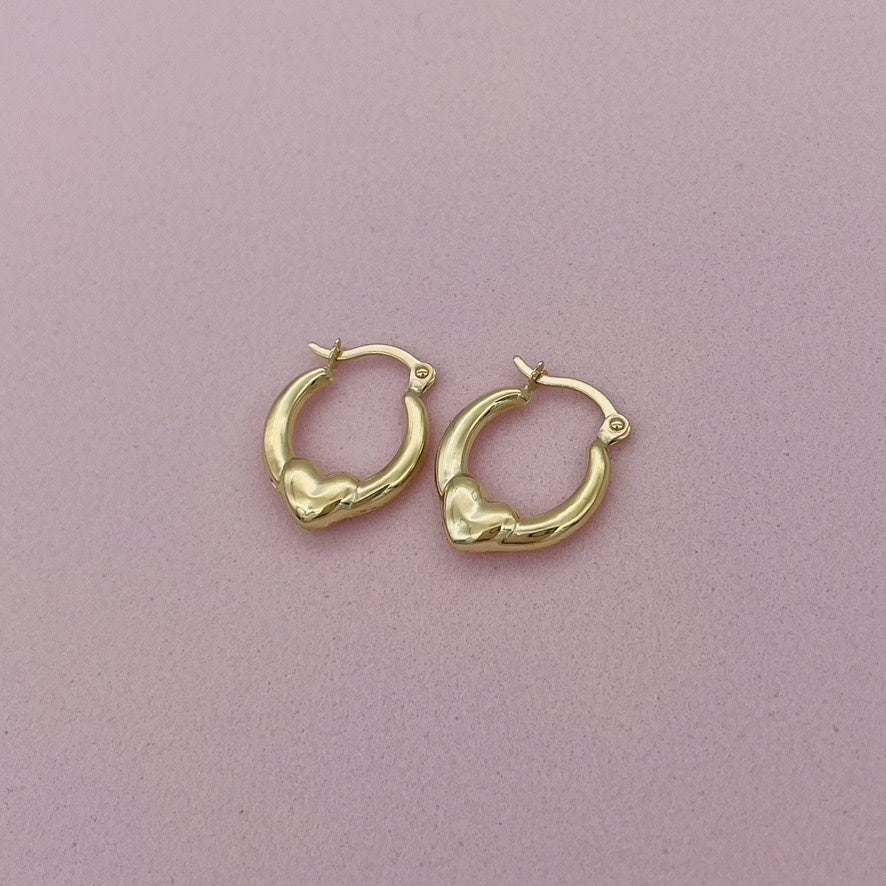 G168  14G Earrings 13mm     .52gr