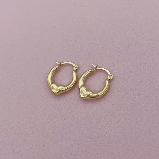 G168  14G Earrings 13mm     .52gr