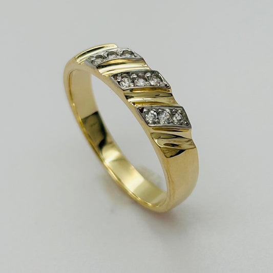 G300 14K Gold Wedding Band #10