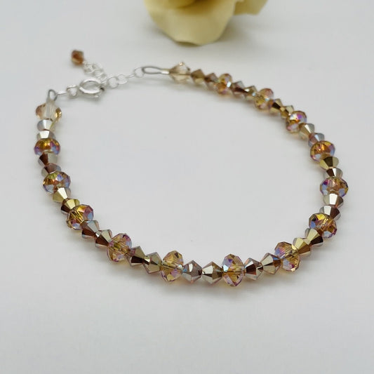 C1272BL SW  Topaz Bracelet  8"