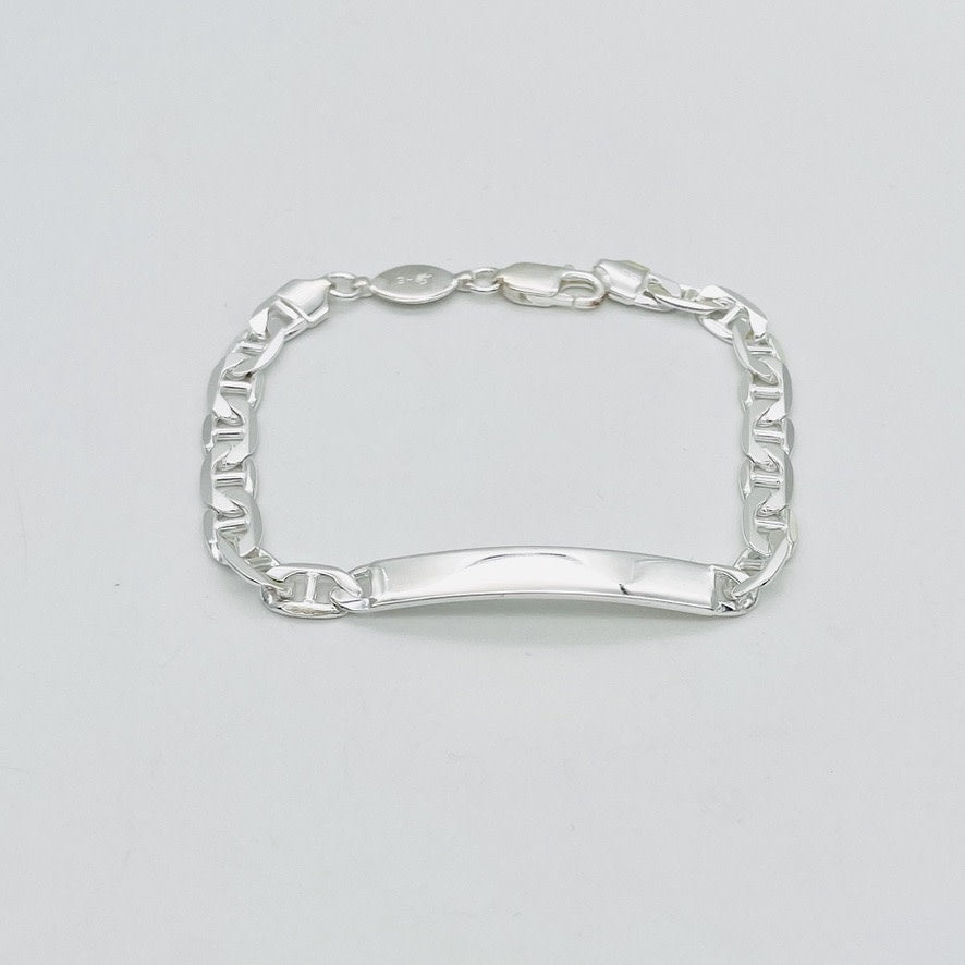 S1653 Marina ID Bracelet 6.7mm. x 7"