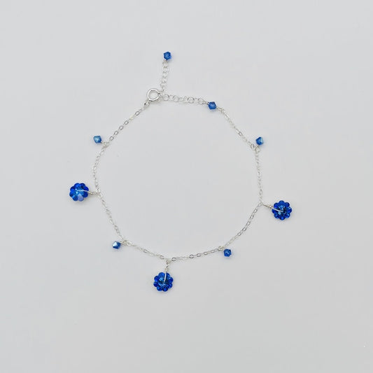 Elevate Your Look with a Sapphire Anklet - Grekka Jewelry