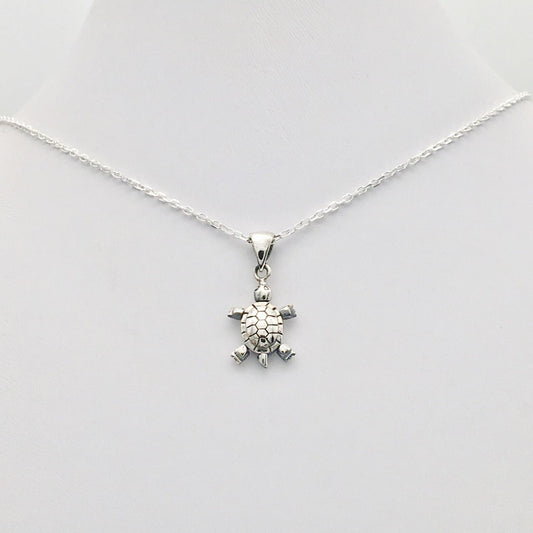 S1556NL Turtle Necklace 18"