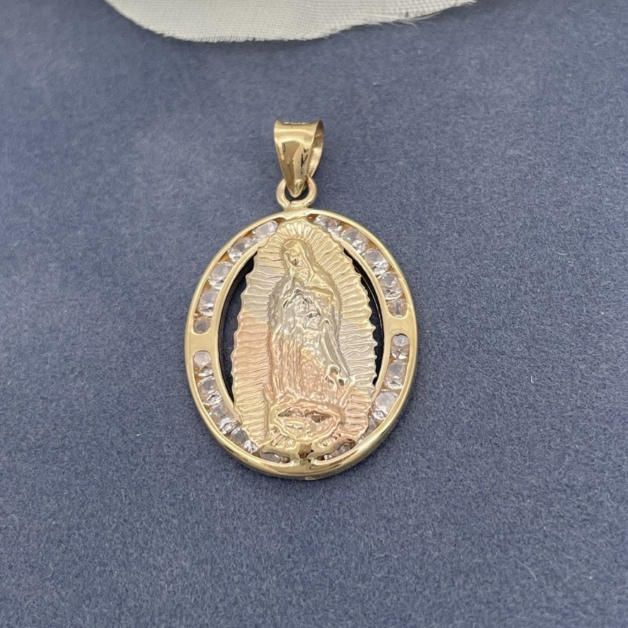 G-132 14K Gold Virgin Pendant 1.61gr.