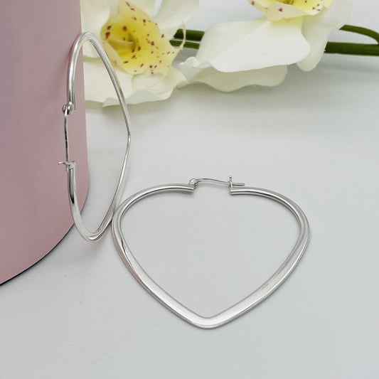 S1640ER Hoop Hearts  55mmX50mm