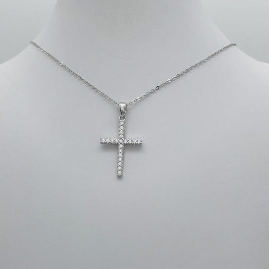 Z1535NL Cross Necklace 18"