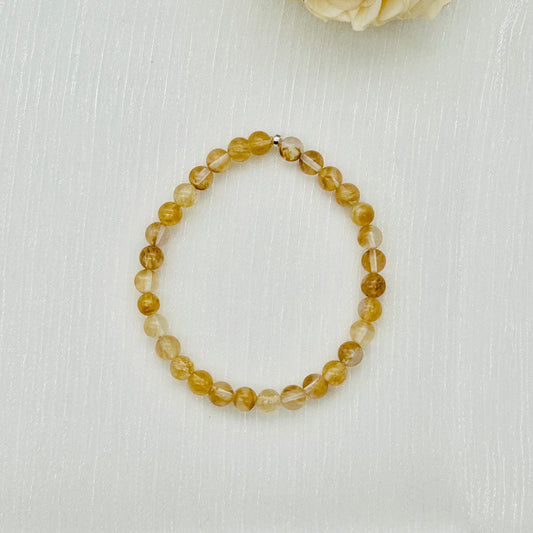 ST1380BL Citrine Bracelet  8"