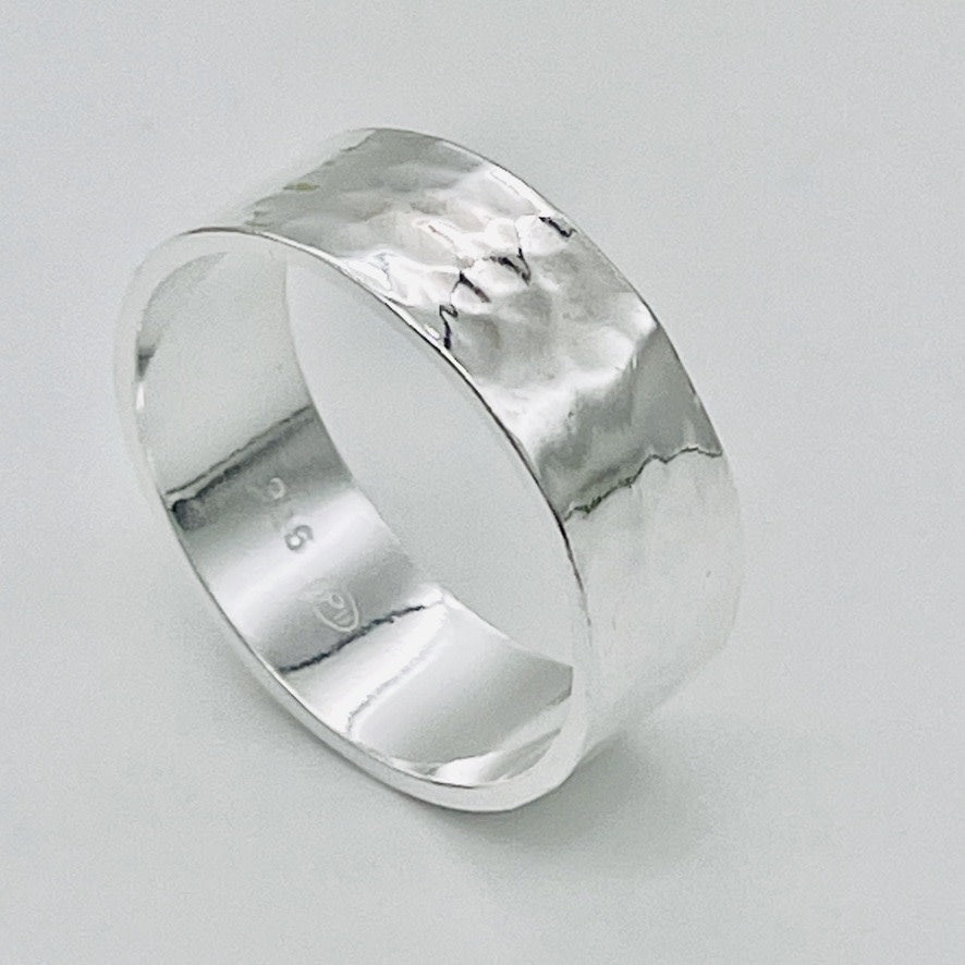 S1597R  8mm. Men's Ring