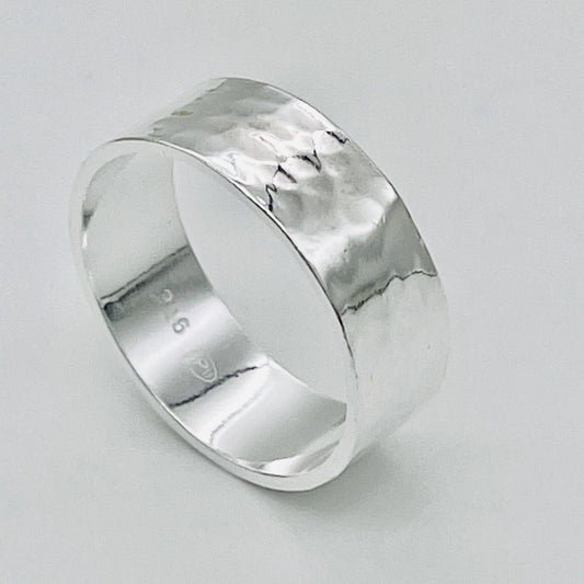 S1597R  8mm. Men's Ring