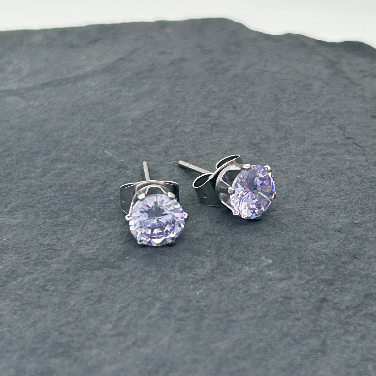 SS1314 6mm Lilac Earrings