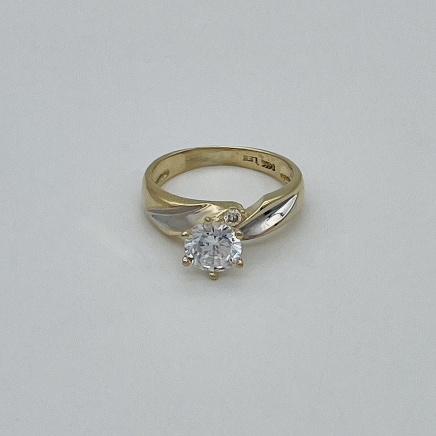 G40 14 K Gold  Engagement Ring #6