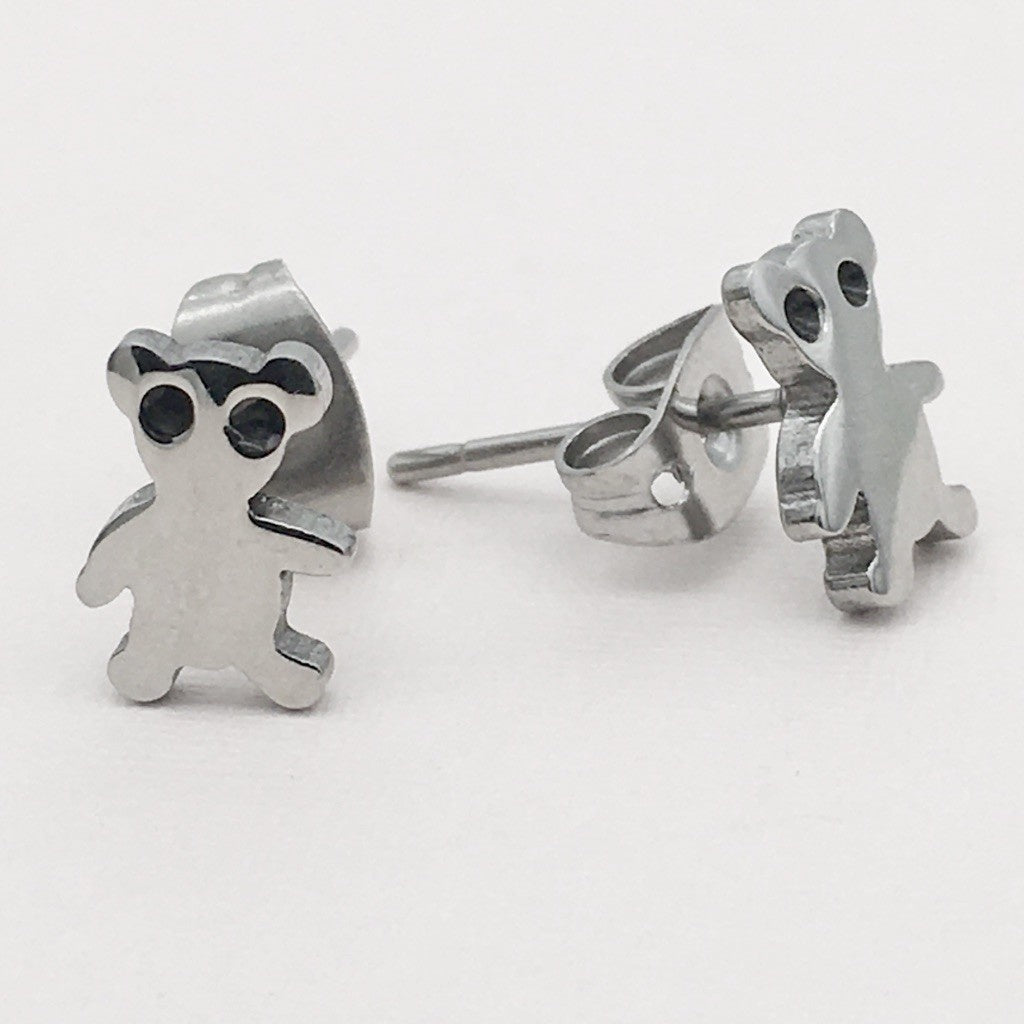 SS1368 Bear Earrings