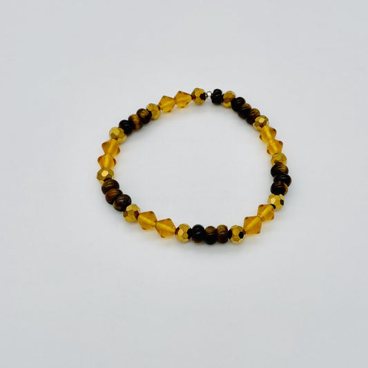 ST1504 Tiger Eye  Bracelet 7"