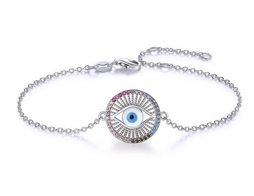 Z1780   Hamsa Bracelet 7"