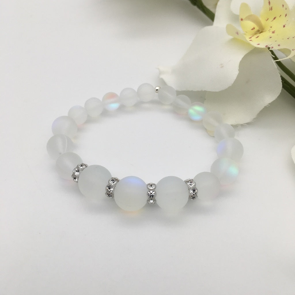 C1203BL  Crystals Glowing Bracelet