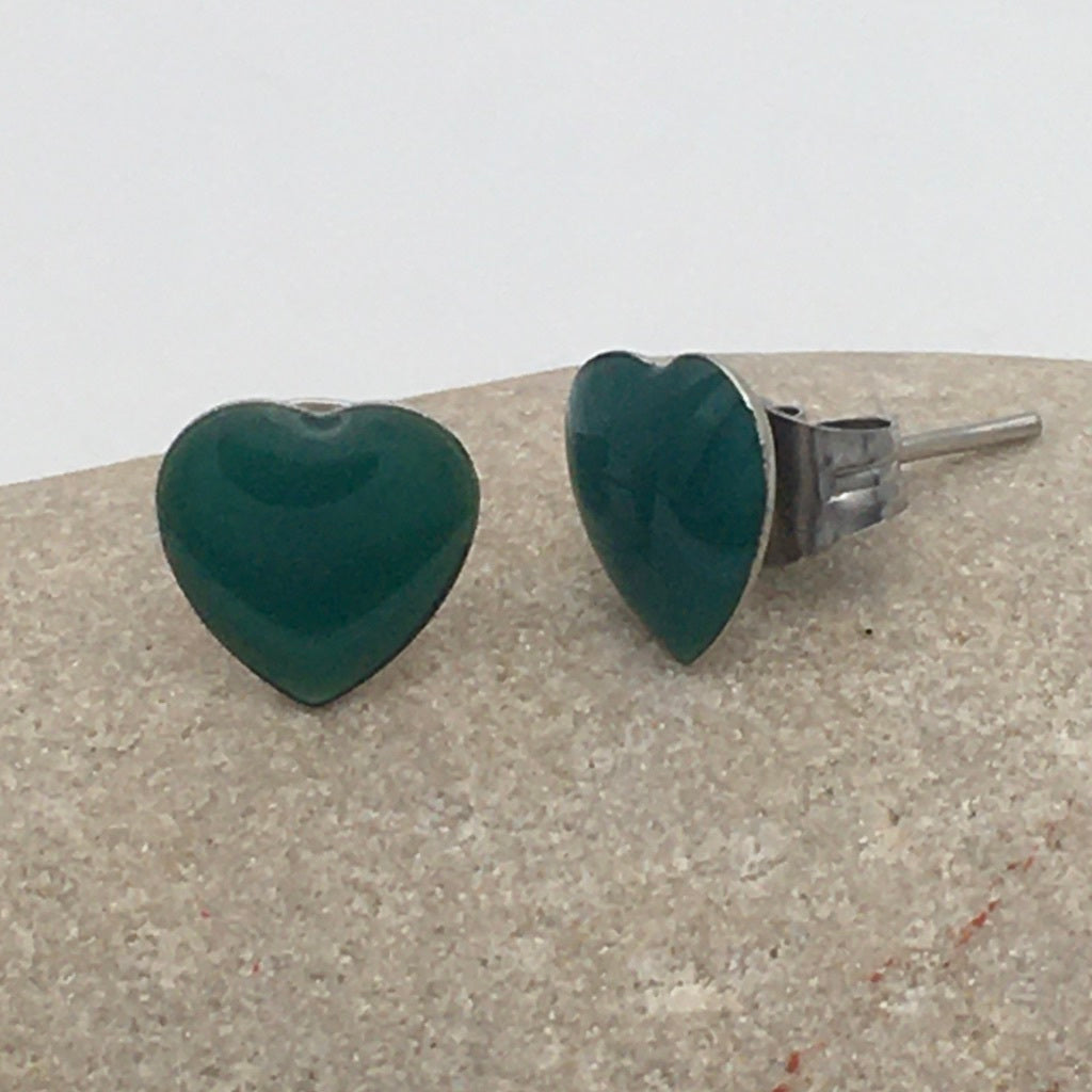 SS1378ER 8mm. Green Hearts Final Sale