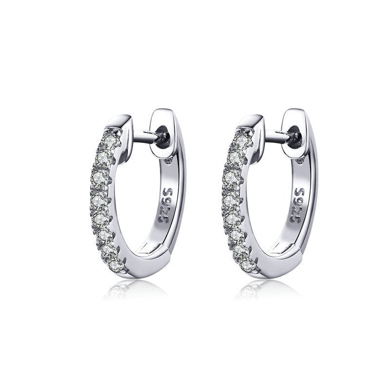 Z1854ER 2mmx12mm. Hoop Earrings