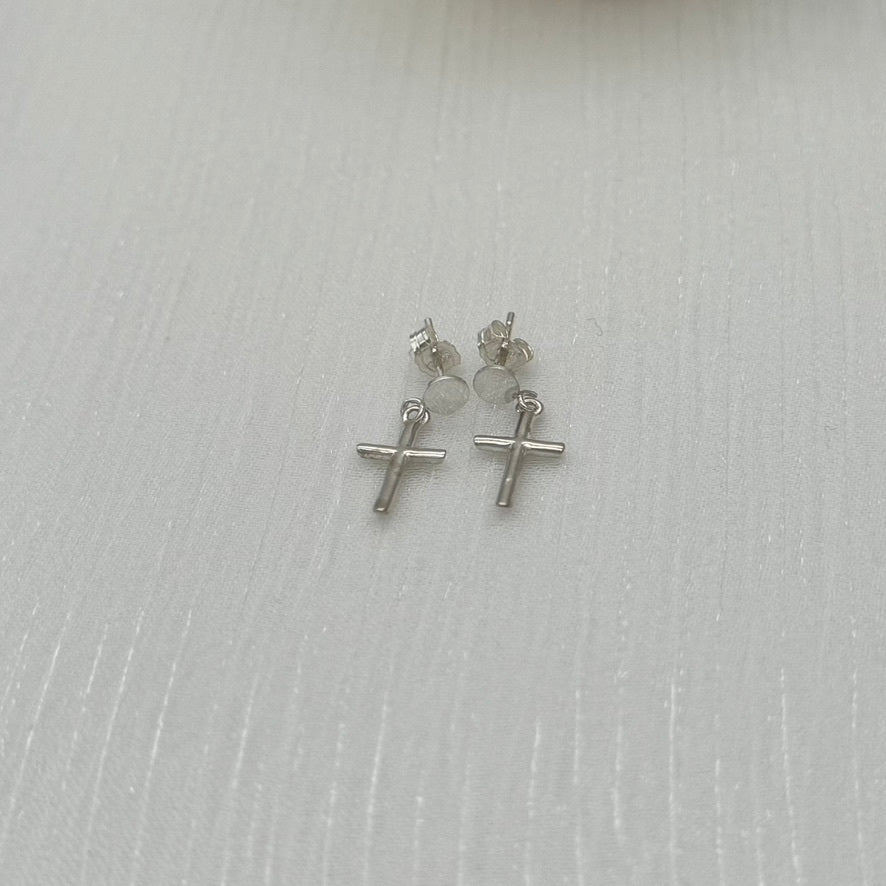 S1831ER Cross Earrings