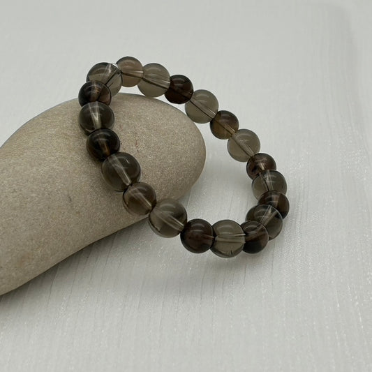 ST1913BL Smoky Quartz Bracelet 7"