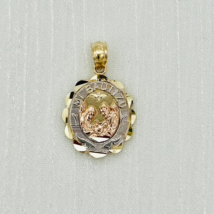 G348P 14KG Bautizo Pendant 20mmx12mm