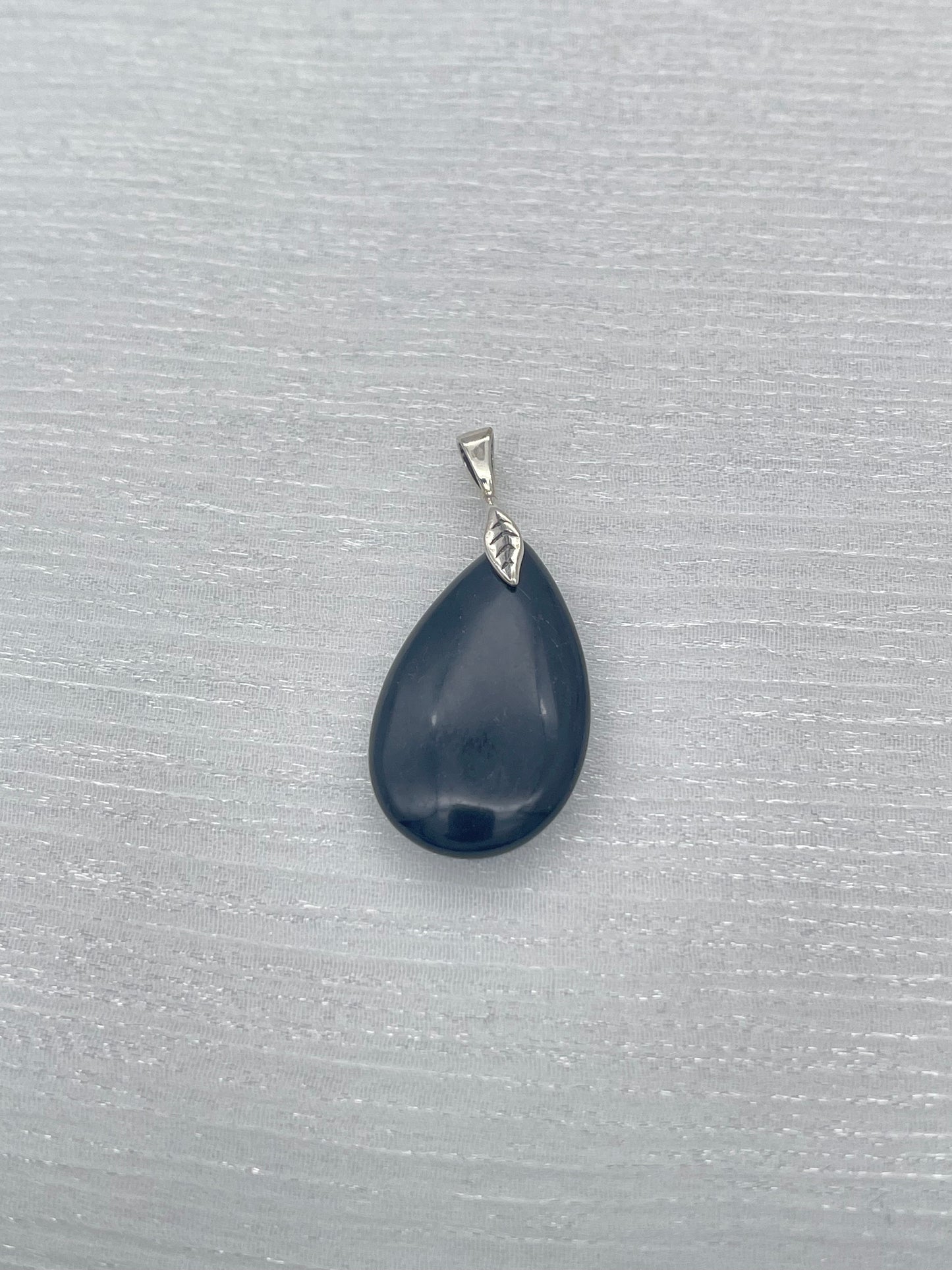 ST1470 Obsidian Drop Pendant