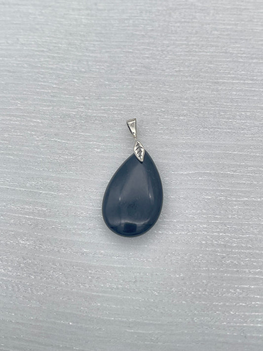 ST1470 Obsidian Drop Pendant