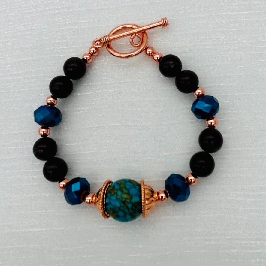 CO13 Copper & Jasper Bracelet