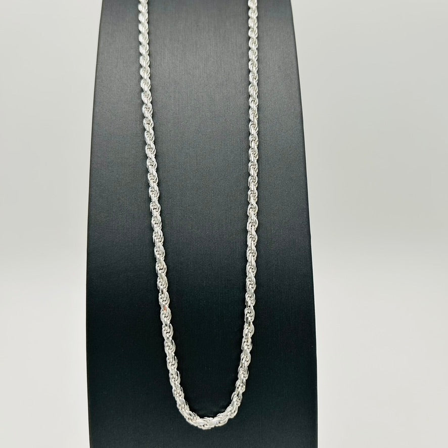 S1612CH Rope Chain 3.3mm. x 30"