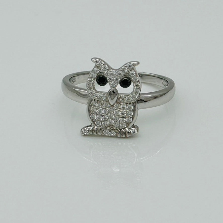 Z957R Owl Ring