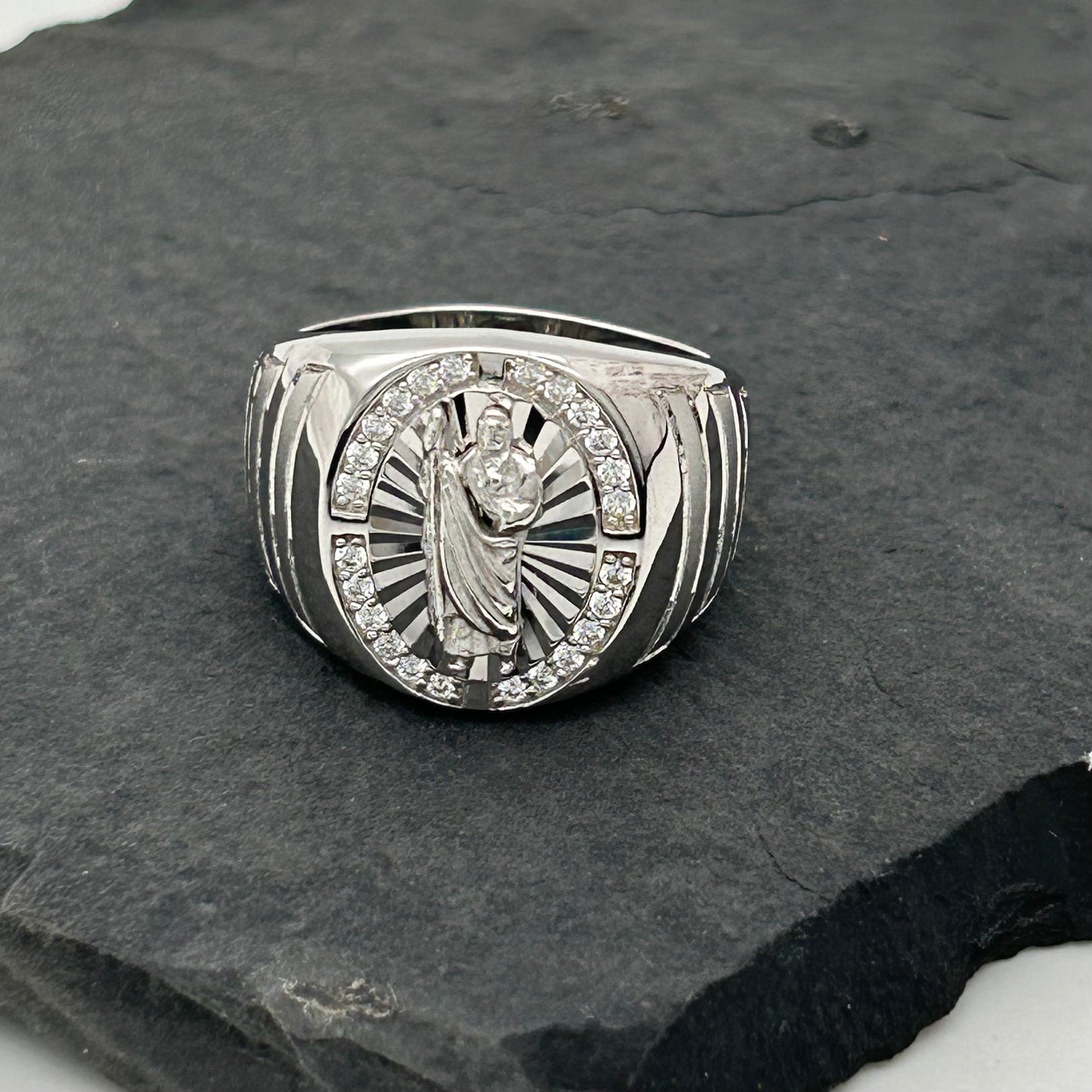 Z1819R San Judas Men's Ring