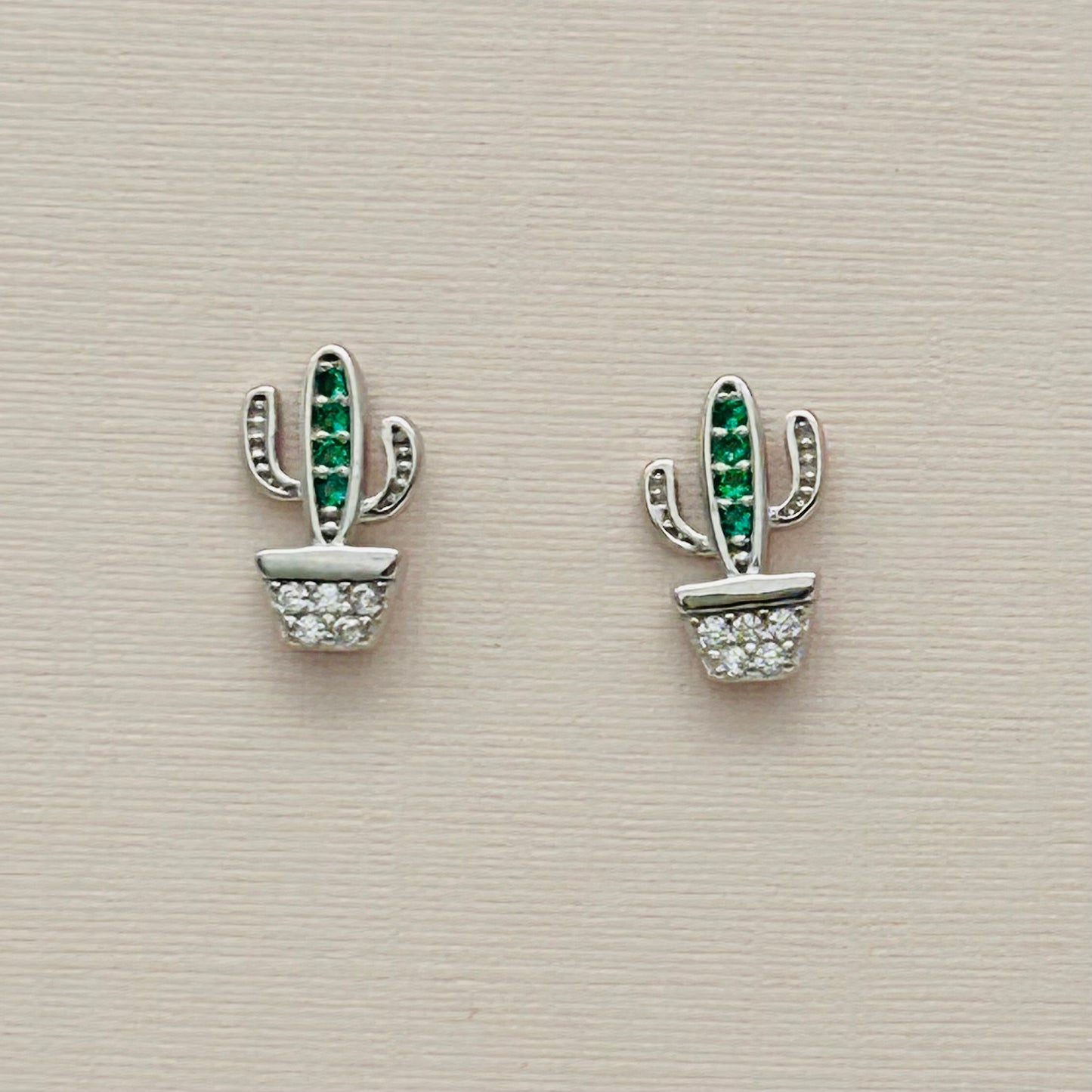 Z1612 Cactus Earrings